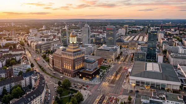 Stadtansicht von Dortmund