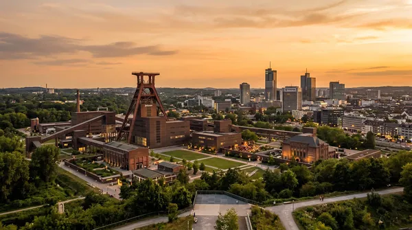 Stadtansicht von Essen