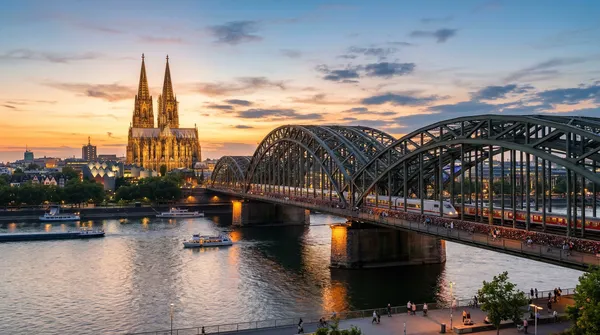 Stadtansicht von Köln