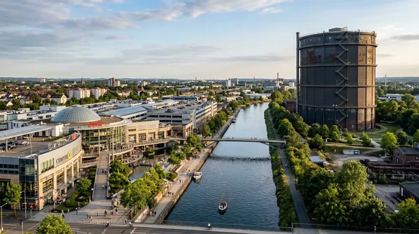 Stadtansicht von Oberhausen